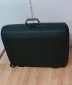 Grote donkergroene Samsonite koffer met pincode slot, Ophalen, Gebruikt, Hard kunststof, Slot