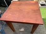 Antieke massief teakhouten eettafel, Ophalen, Gebruikt, Teakhout, 200 cm of meer