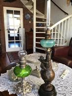 2 olielampen, Antiek en Kunst, Ophalen