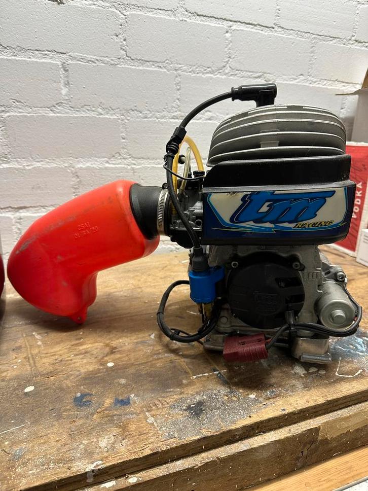 Zeer net TM 60cc blok ex-NK motor!!, Sport en Fitness, Karting, Gebruikt, Kart, Ophalen of Verzenden