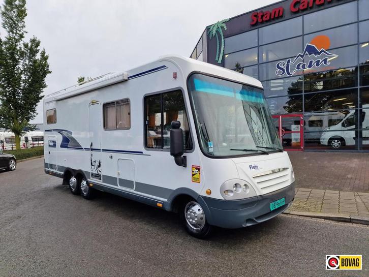 Niesmann+Bischoff Flair 7100i Topklasse Alde kachel, Caravans en Kamperen, Campers, tot en met 4, Integraal, Niesmann+Bischoff