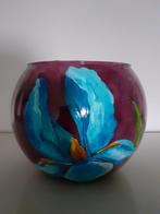 Vaas "Flowers" handbeschilderd van RIXSA-ART, Ophalen of Verzenden