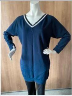 Blauwe Sweater 100% katoen mt. XL, Kleding | Dames, Truien en Vesten, Zo goed als nieuw, Maat 46/48 (XL) of groter, Blauw, Ophalen of Verzenden