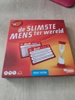 De Slimste Mens ter Wereld Pocket Editie, Hobby en Vrije tijd, Gezelschapsspellen | Bordspellen, Just Games, Ophalen of Verzenden