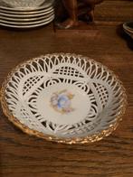 Cluj Roemenië Gevlochten Schaaltje Bloemmotief, Antiek en Kunst, Ophalen