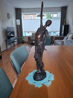 Bronzen beeld van danseres, Antiek en Kunst, Kunst | Beelden en Houtsnijwerken, Ophalen of Verzenden