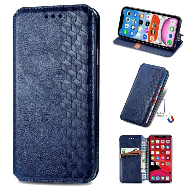 Xiaomi Redmi Note 9T 5G PU Lederen Wallet Case Set _ Blauw, Telecommunicatie, Mobiele telefoons | Hoesjes en Frontjes | Overige merken