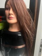 Oefenhoofd met haar, Ophalen, Gebruikt, Materiaal