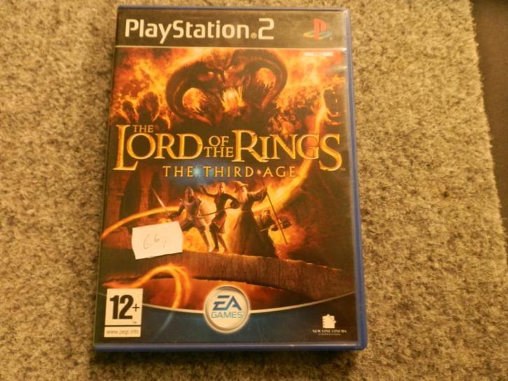 Ps2 spel The lord of the rings the third age, Spelcomputers en Games, Games | Sony PlayStation 2, Gebruikt, Avontuur en Actie