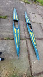 2 polyester kano's, Watersport en Boten, Ophalen of Verzenden, Gebruikt, Eén persoon, Canadese kano of Open kano