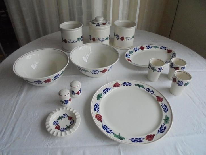 boerenbond div spullen, Huis en Inrichting, Keuken | Servies, Gebruikt, Overige typen, Boerenbont, Porselein, Ophalen of Verzenden