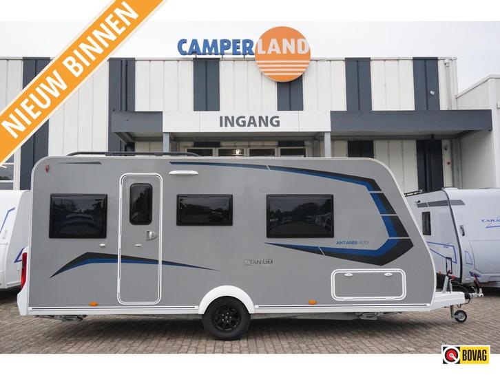 Caravelair Antares Titanium 470 Anniversary, Caravans en Kamperen, Caravans, Bedrijf, tot en met 4, 1000 - 1250 kg, Treinzit, Caravelair