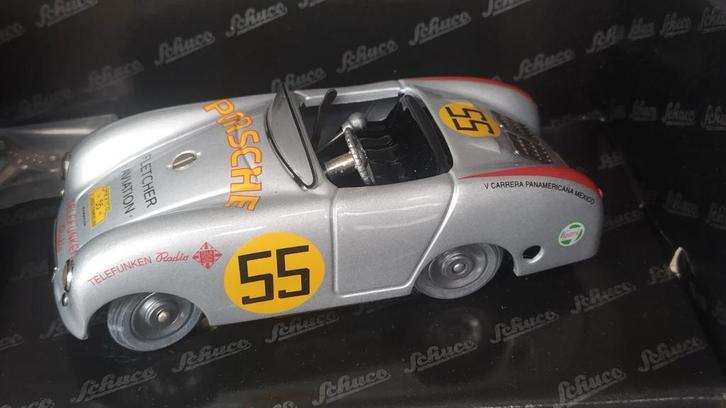 Porsche 356 Panamericana Fletcher 1:24 Schuco examico Pol, Hobby en Vrije tijd, Modelauto's | 1:24, Zo goed als nieuw, Verzenden