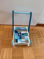 Tekoop: loop/blokkenwagen Little Dutch, Kinderen en Baby's, Speelgoed | Houten speelgoed, Ophalen, Gebruikt, Duw- of Trekspeelgoed
