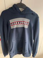 Jack & Jones hoodie maat 152, Kleding | Heren, Truien en Vesten, Ophalen, Zo goed als nieuw, Maat 46 (S) of kleiner, Blauw