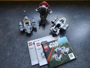 Drie Lego Star Wars setjes