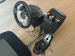 Logitech G27 racestuur + 3 pedalen + H-shifter, Computers en Software, Joysticks, Ophalen of Verzenden, Gebruikt, Logitech