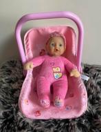 Baby maxicosi met pop. Disney, Verzenden, Zo goed als nieuw, Babypop