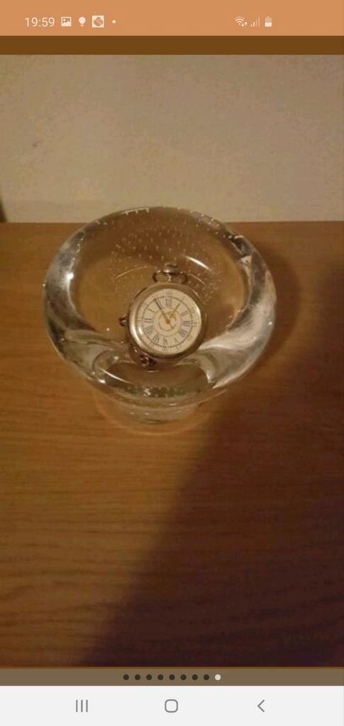 Unica Kristal Cor Schellen Leerdam, Antiek en Kunst, Antiek | Glas en Kristal, Ophalen of Verzenden