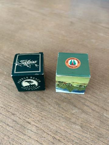 2 golfballen voor verzameling beschikbaar voor biedingen