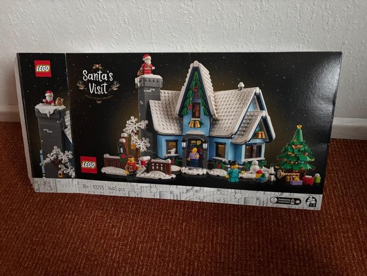 Lego doos 10293 - Bezoek van de Kerstman (zonder inhoud), Kinderen en Baby's, Speelgoed | Duplo en Lego, Nieuw, Lego, Ophalen of Verzenden