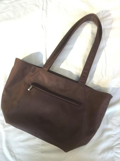 Claudio Ferrici Tas Bruin IZGS!!, Sieraden, Tassen en Uiterlijk, Tassen | Schoudertassen, Gebruikt, Overige merken, Bruin, Ophalen