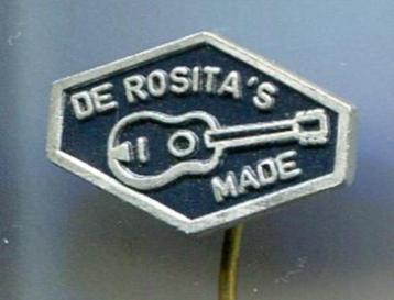De Rosita's Made aluminium muziek speldje ( V_095 ) beschikbaar voor biedingen