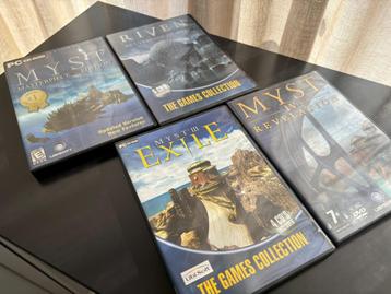 Myst MasterPiece ed. | Riven | Exile | Revelation PC/Mac beschikbaar voor biedingen