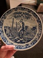 Delfts Blauw Staatsmijnen Bord Maurits 1916-1967, Antiek en Kunst, Antiek | Wandborden en Tegels, Ophalen