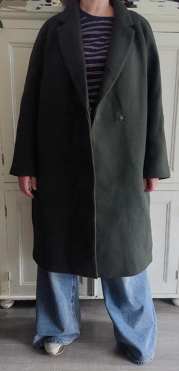H&M oversized wollen lange winterjas XL beschikbaar voor biedingen