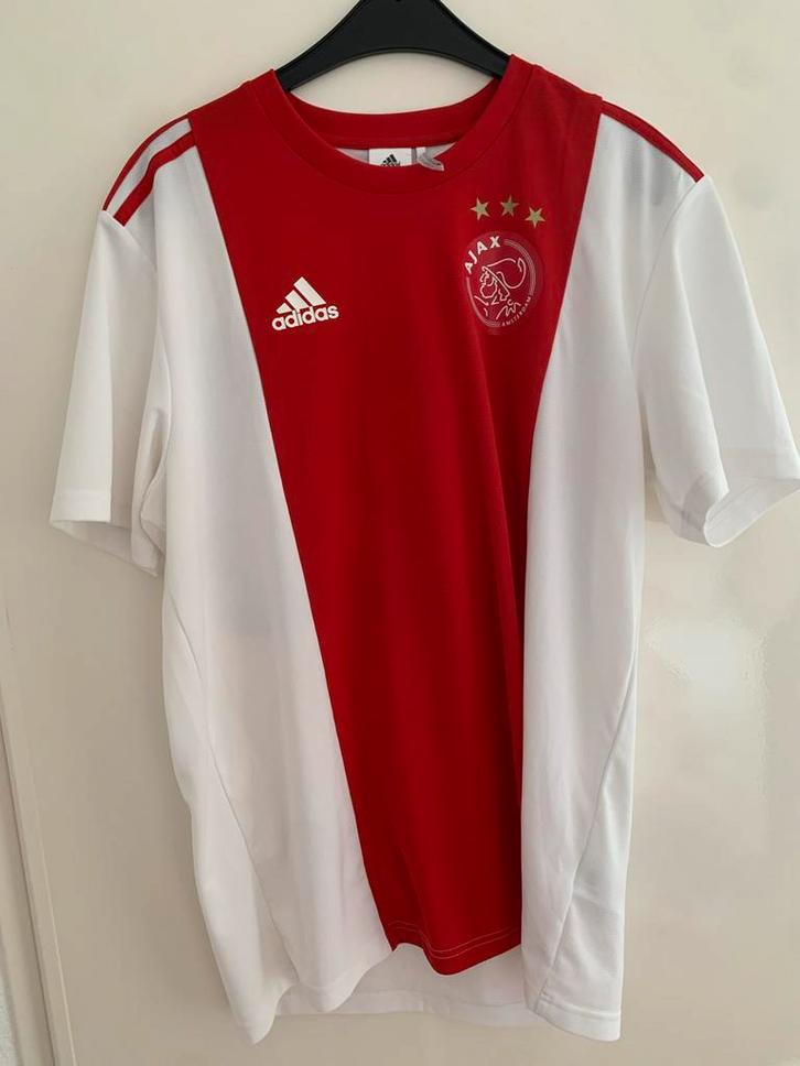 Ajax shirt met 020 opdruk, Kleding | Dames, Sportkleding, Zo goed als nieuw, Overige typen, Wit, Ophalen of Verzenden