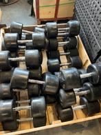 Lifemaxx rubberen dumbells 24-38 kg dumbell set gewichten, Sport en Fitness, Fitnessmaterialen, Dumbbell, Gebruikt, 24-38 kg, Lifemaxx