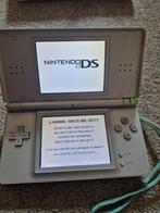 Nintendo DS Lite Zilver + Opbergbox, Spelcomputers en Games, Ophalen, Gebruikt, Overige modellen