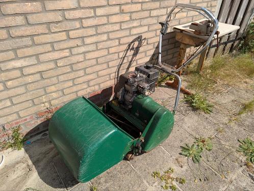 Masport Kooimaaier - Benzine, Tuin en Terras, Grasmaaiers, Gebruikt, Benzine-grasmaaier, Kooimesmaaier, Opvangzak, Ophalen