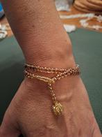 Brons goudkleurige armband, Ophalen of Verzenden, Zo goed als nieuw, Goud, Overige materialen
