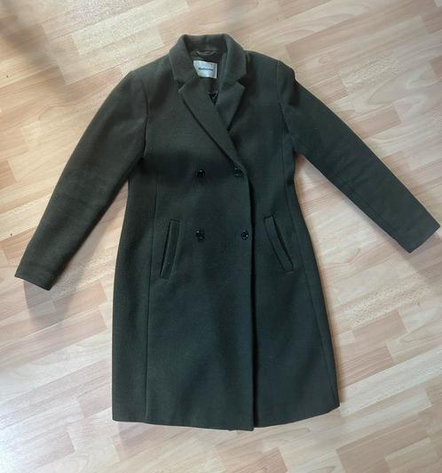 Modström mantel donkergroen M, Kleding | Dames, Jassen | Winter, Gedragen, Groen, Ophalen of Verzenden