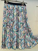 Nieuw! Rabe Super mooie plissee rok, licht blauw dessin 44, Rabe, Overige kleuren, Maat 42/44 (L), Nieuw