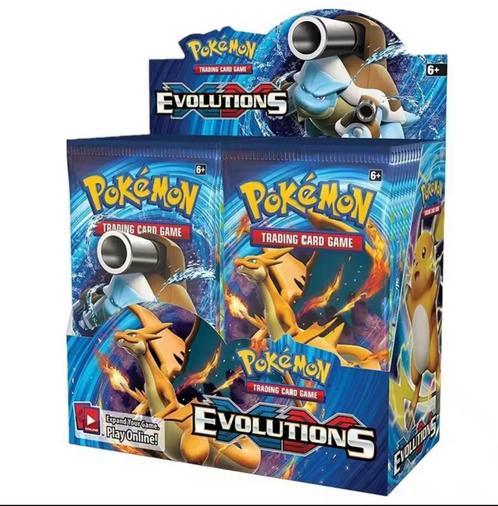 🔥 Pokémon Evolutions Kaarten 36 Pakjes, Hobby en Vrije tijd, Verzamelkaartspellen | Pokémon, Nieuw, Boosterbox, Verzenden