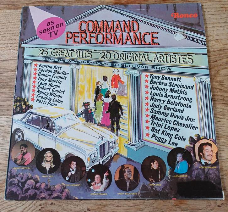 Command Performance - 25 Great Hits LP, Cd's en Dvd's, Vinyl | Overige Vinyl, Gebruikt, 12 inch, Ophalen of Verzenden