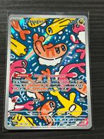 Pokemon Tatsugiri 186/167, Ophalen of Verzenden, Zo goed als nieuw, Losse kaart, Foil
