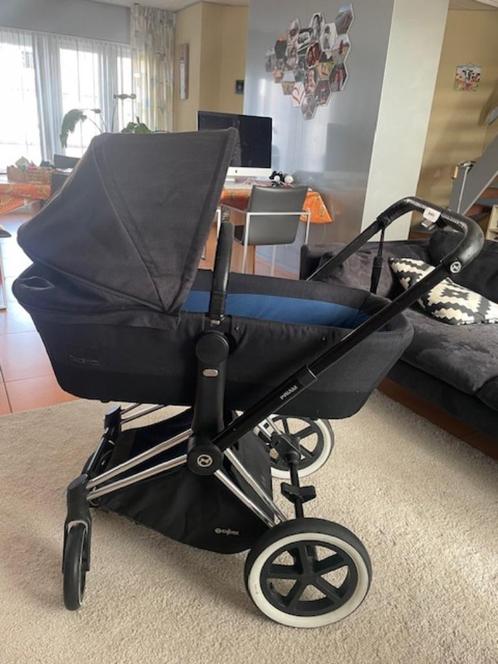 Cybex Priam met extra's, Kinderen en Baby's, Kinderwagens en Combinaties, Gebruikt, Combiwagen, Overige merken, Duowagen, Met reiswieg