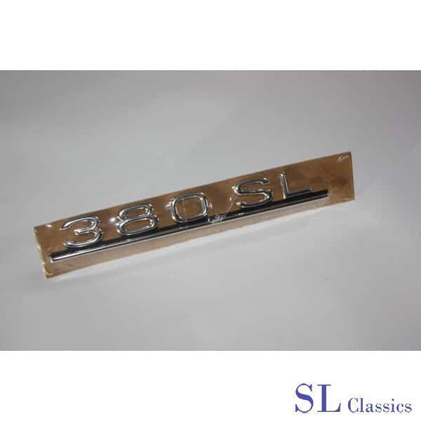 Type aanduiding Mercedes-Benz 380SL, R107 - W107, Auto-onderdelen, Carrosserie en Plaatwerk, Mercedes-Benz, Nieuw, Ophalen of Verzenden