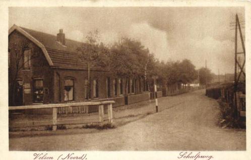 Velsen [Noord], - Schulpweg - ongelopen, Verzamelen, Ansichtkaarten | Nederland, Ongelopen, Noord-Holland, 1920 tot 1940, Ophalen of Verzenden