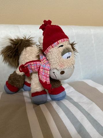Diddl Knuffel Paardje met Muts en Sjaal beschikbaar voor biedingen