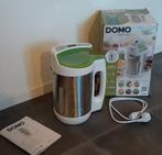 DOMO DO705BL Soepmaker | Blender | RVS | Wit/Groen, Ophalen of Verzenden, Zo goed als nieuw, Soepmaker