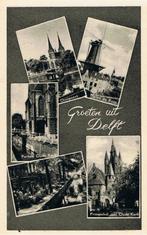 Delft, Groeten uit Delft - 1959, Ophalen of Verzenden, 1940 tot 1960, Gelopen, Zuid-Holland