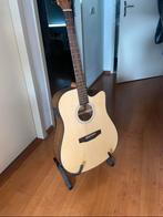 Walnoot hout gitaar met ingebouwde stemkast, Muziek en Instrumenten, Strijkinstrumenten | Contrabassen, Ophalen, Zo goed als nieuw