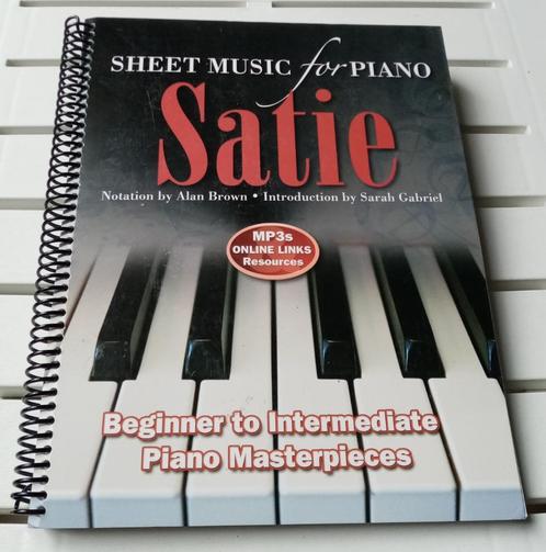SATIE: SHEET MUSIC FOR PIANO: Beginner to intermediate, Boeken, Muziek, Gelezen, Instrument, Ophalen of Verzenden