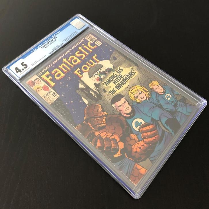 Fantastic Four Vol.1 #45 CGC (1965) VG+ (4.5), Boeken, Strips | Comics, Zo goed als nieuw, Eén comic, Amerika, Ophalen of Verzenden