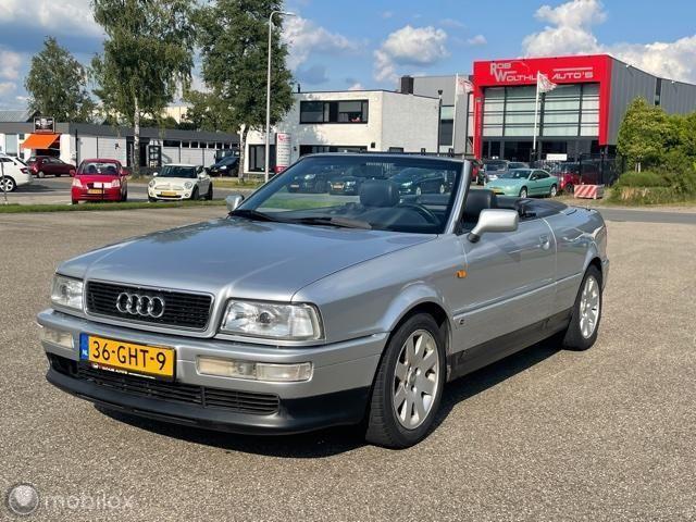 Audi Cabriolet - 1.8 5V nette auto met goed werkend dak., Auto's, Audi, Bedrijf, Te koop, Cabrio, ABS, Airbags, Alarm, Centrale vergrendeling